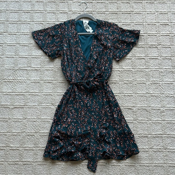 Sadie & Sage Dark Teal Dress | Size S - Picture 4 of 8